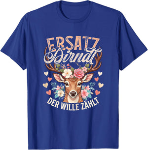 Trachtenshirt Damen Dirndl Shirt Passend für Oktoberfest T-Shirt - T-Shirt | Royal
