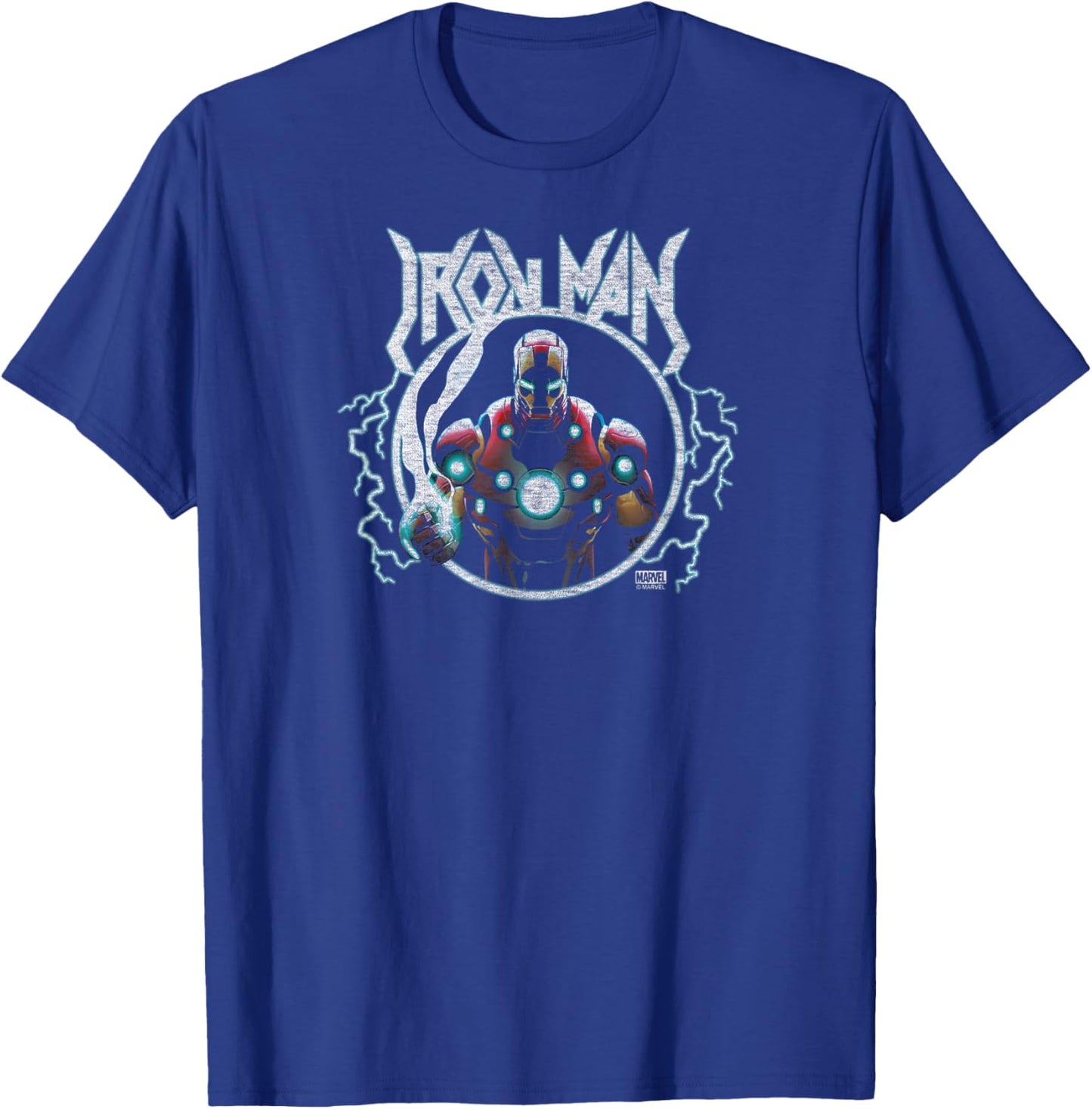 Iron Man - Metal Inspired T-Shirt - T-Shirt | Royal