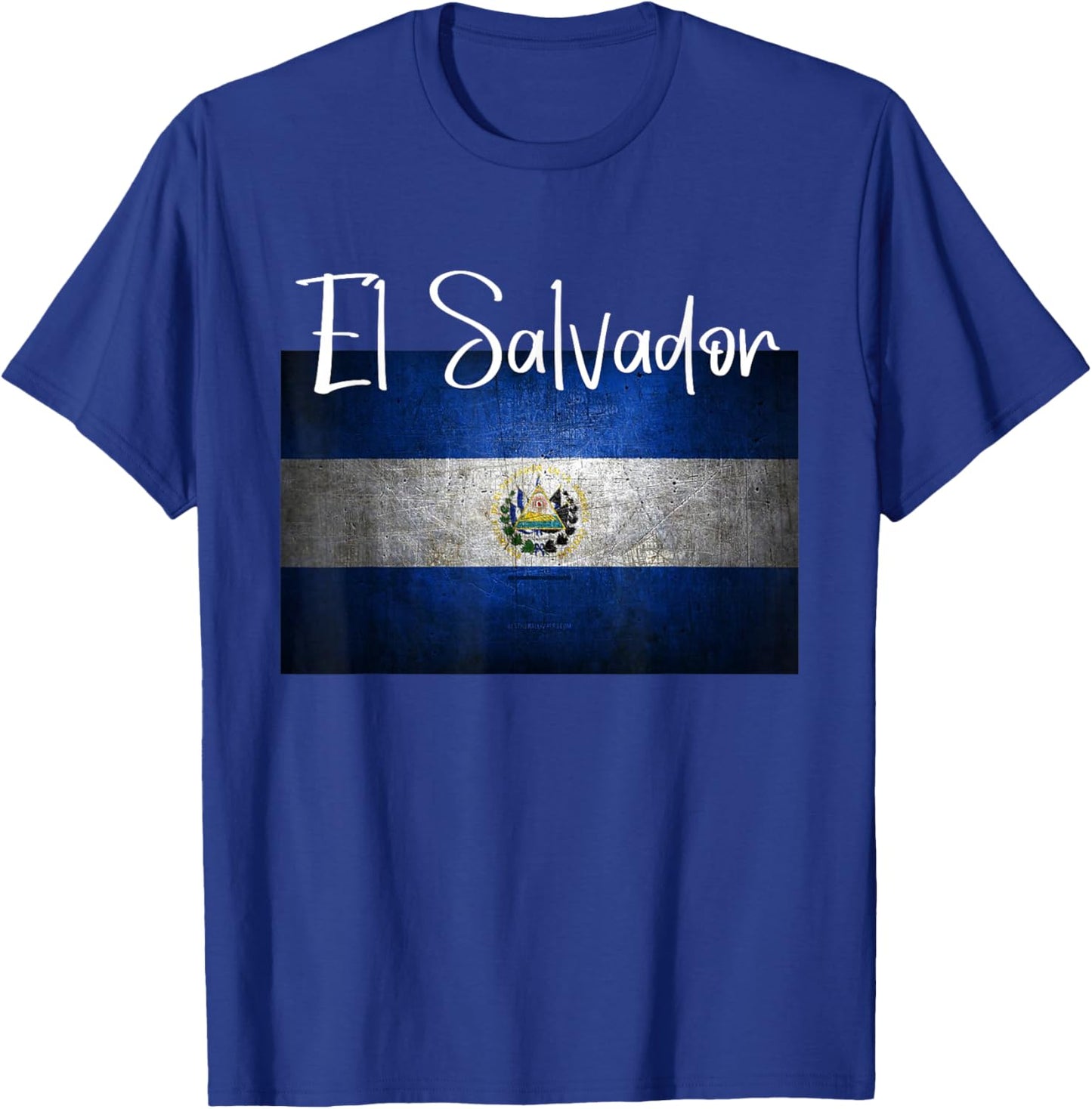 EL Salvador Flag Shirt EL Salvador Karte Salvador für Damen T-Shirt - T-Shirt | Royal