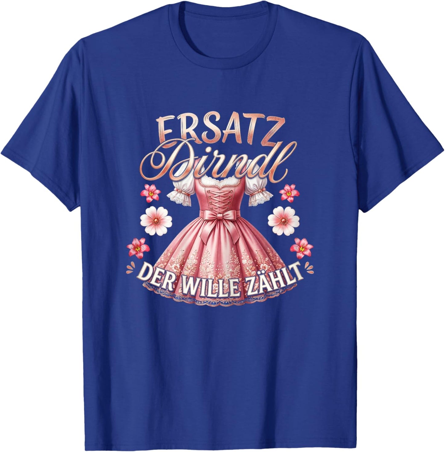 Trachten Damen Trachtenshirt Passend für Oktoberfest T-Shirt - T-Shirt | Royal