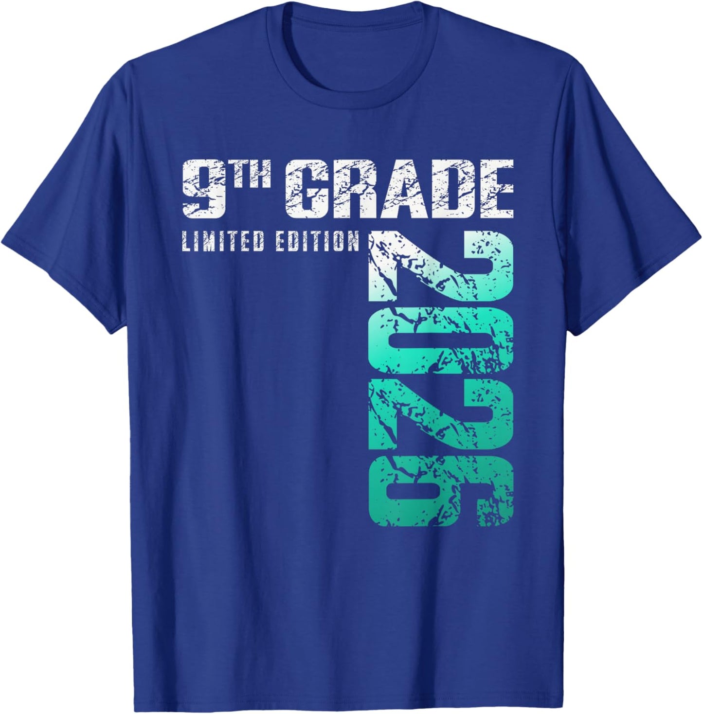 9th Grade Class of 2026 School T-Shirt - T-Shirt | Royal