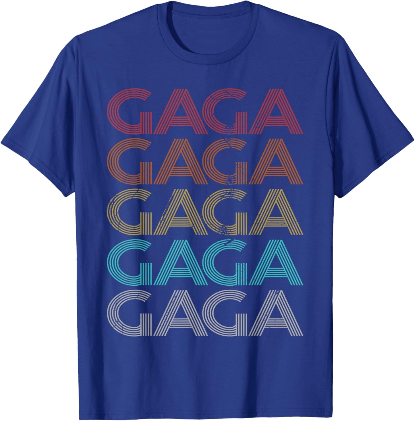 Retro Vintage Gaga T-Shirt - T-Shirt | Royal
