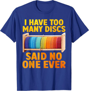 Best Disc Golf Design Women Kids Disc Golf Player T-Shirt - T-Shirt | Royal