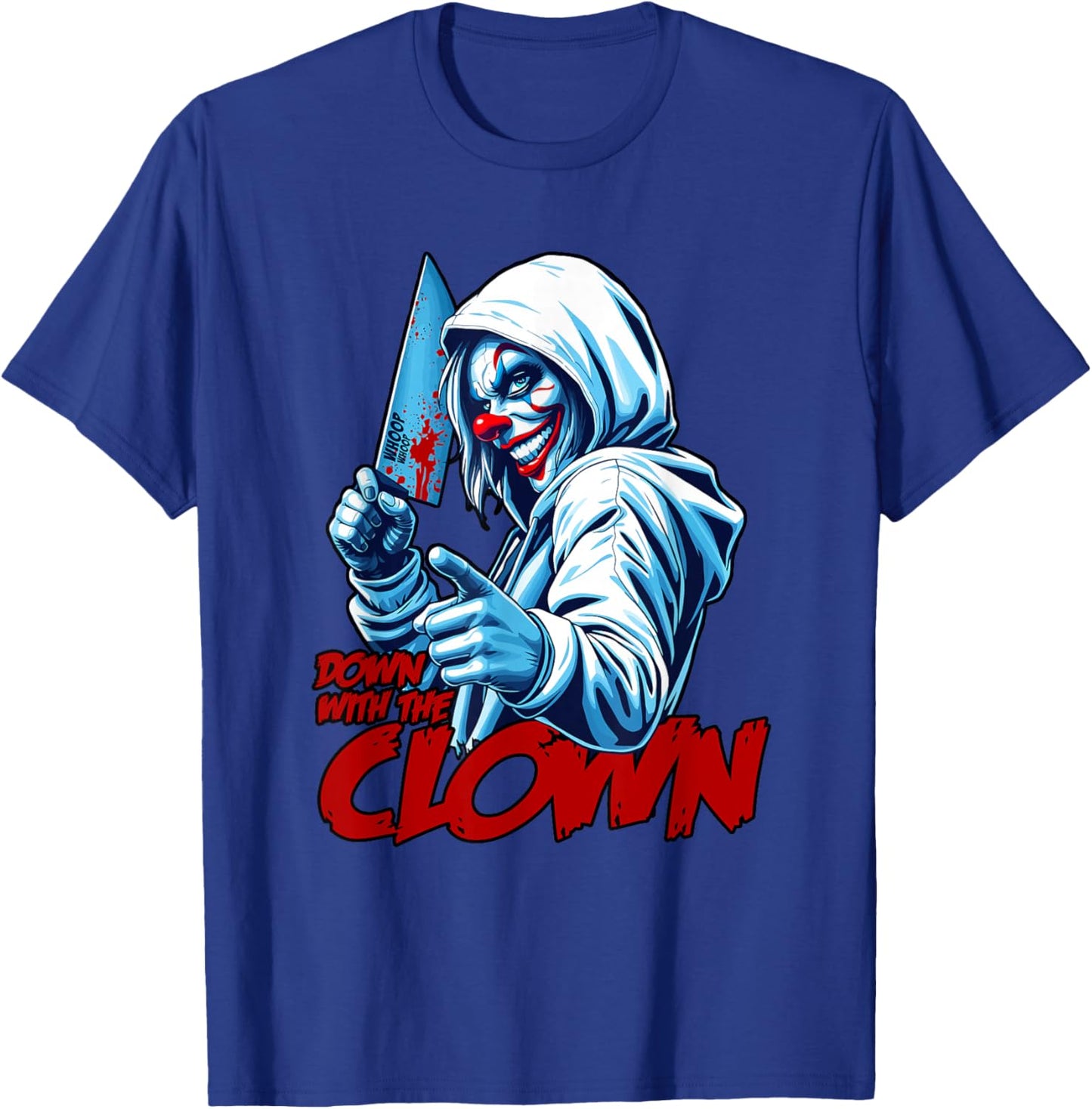 DOWN WITH THE CLOWN ICPS Juggalette Hatchet T-Shirt - T-Shirt | Royal