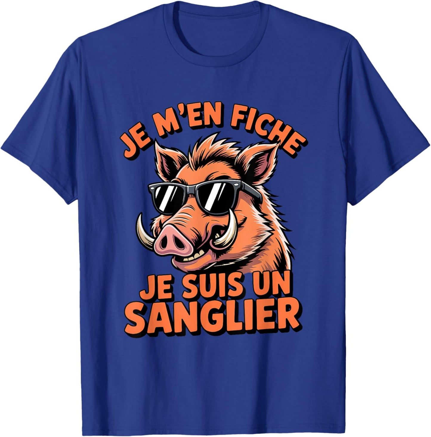 I Don't Care I'm A Boar Humour Lovers Animals T-Shirt - T-Shirt | Royal