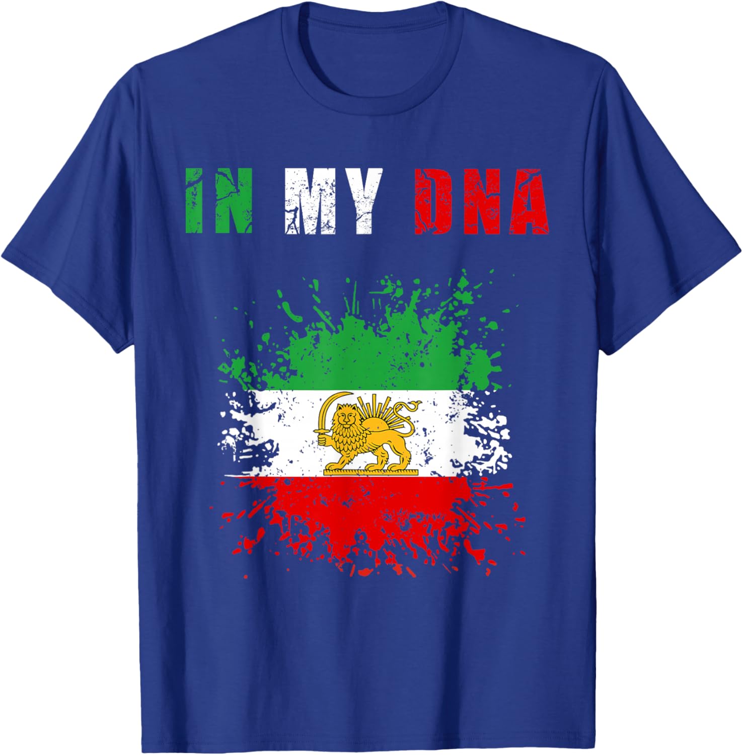 Drapeau iranien, Lion du Soleil, Persan, Iran T-Shirt - T-Shirt | Royal