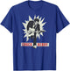 Chuck Berry Duckwalk Starburst T-Shirt - T-Shirt | Royal