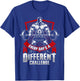 Weightlifting Gym Workout Every Day’s a Different Challenge T-Shirt - T-Shirt | Royal