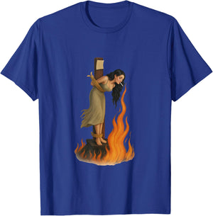 Rebellious Witch T-Shirt - T-Shirt | Royal