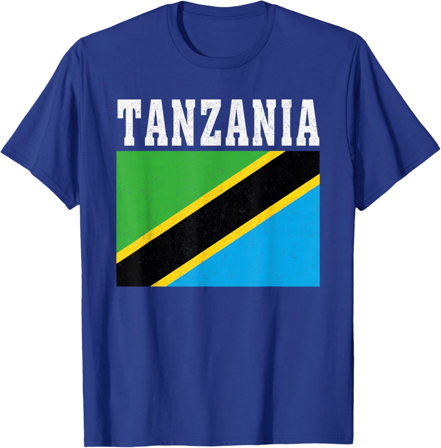 Tanzania Flag Patriotic National Roots Souvenir T-Shirt - T-Shirt | Royal