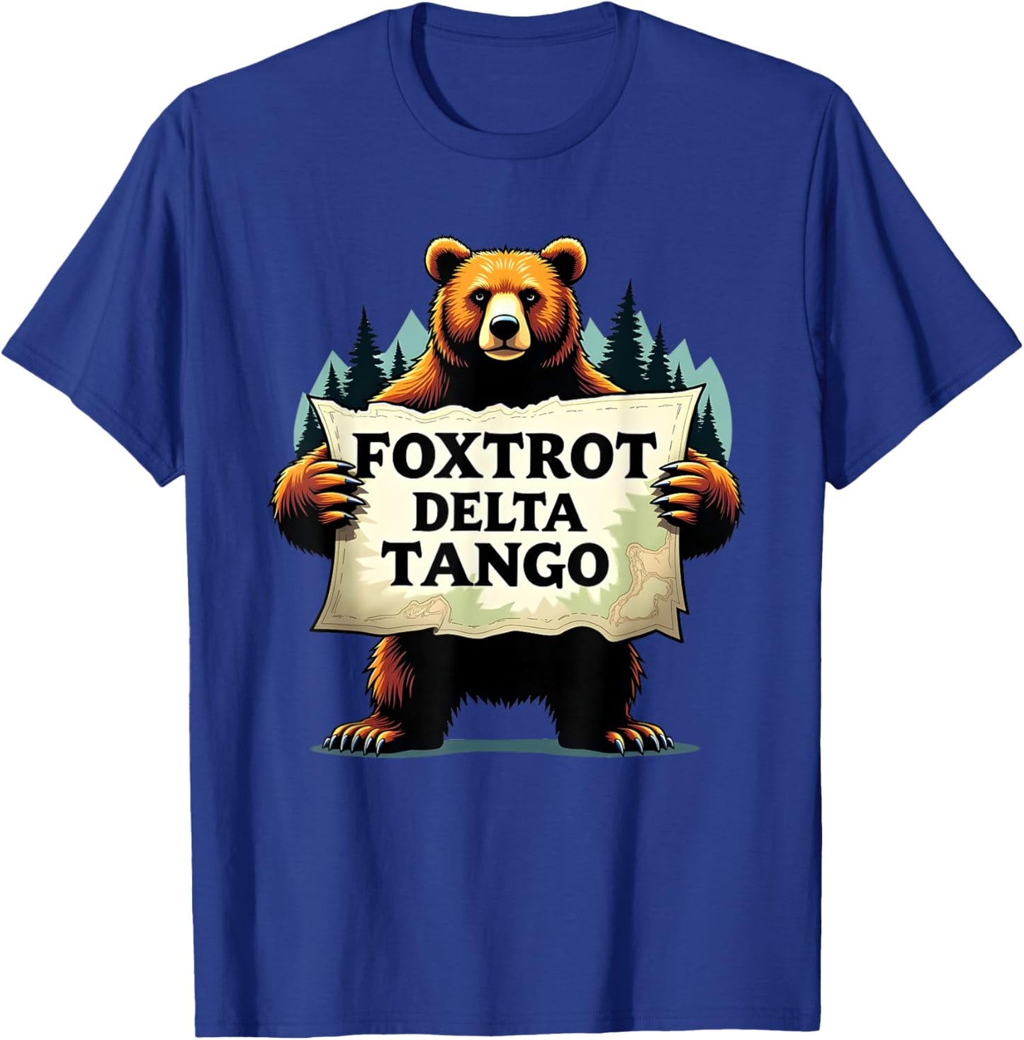 Funny Save our National Parks Democrat Political Bear T-Shirt - T-Shirt | Royal