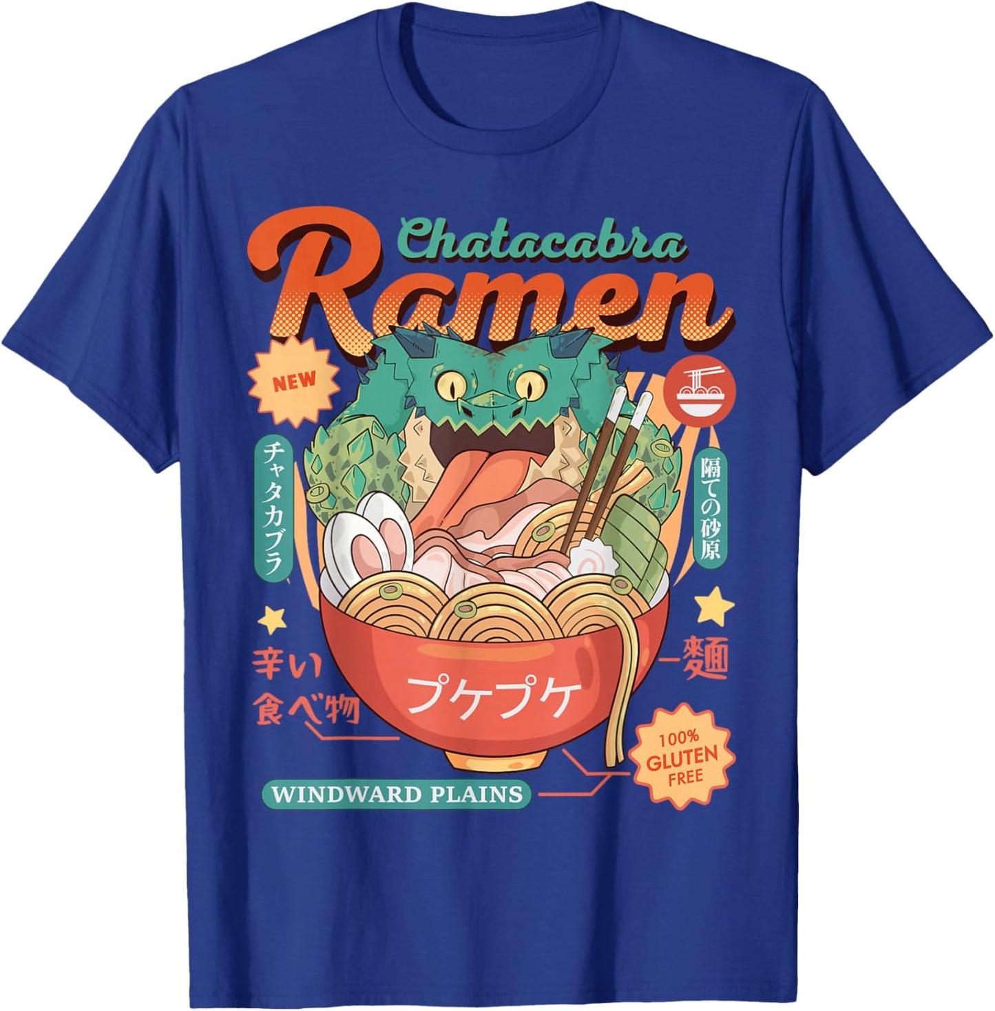 Wild Ramen Hunter T-Shirt - T-Shirt | Royal