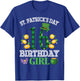 Happy St Patrick's Day 16 Years Old Birthday Leprechaun Girl T-Shirt - T-Shirt | Royal