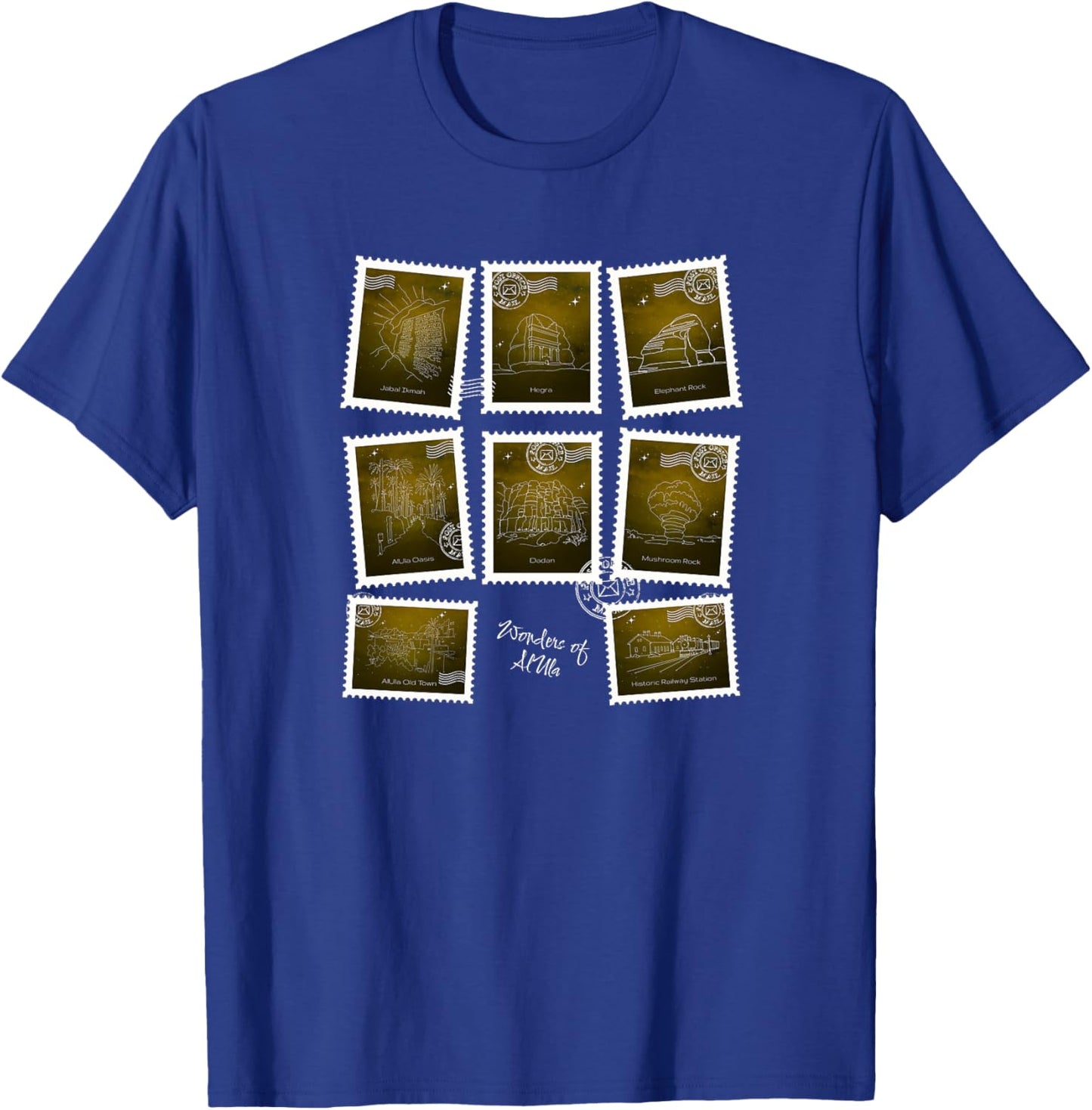 Merveilles d'AlUla Haut de Gamme T-Shirt - T-Shirt | Royal