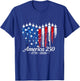 America 250 Heart Flag Drip Patriotic 1776-2026 Women T-Shirt - T-Shirt | Royal