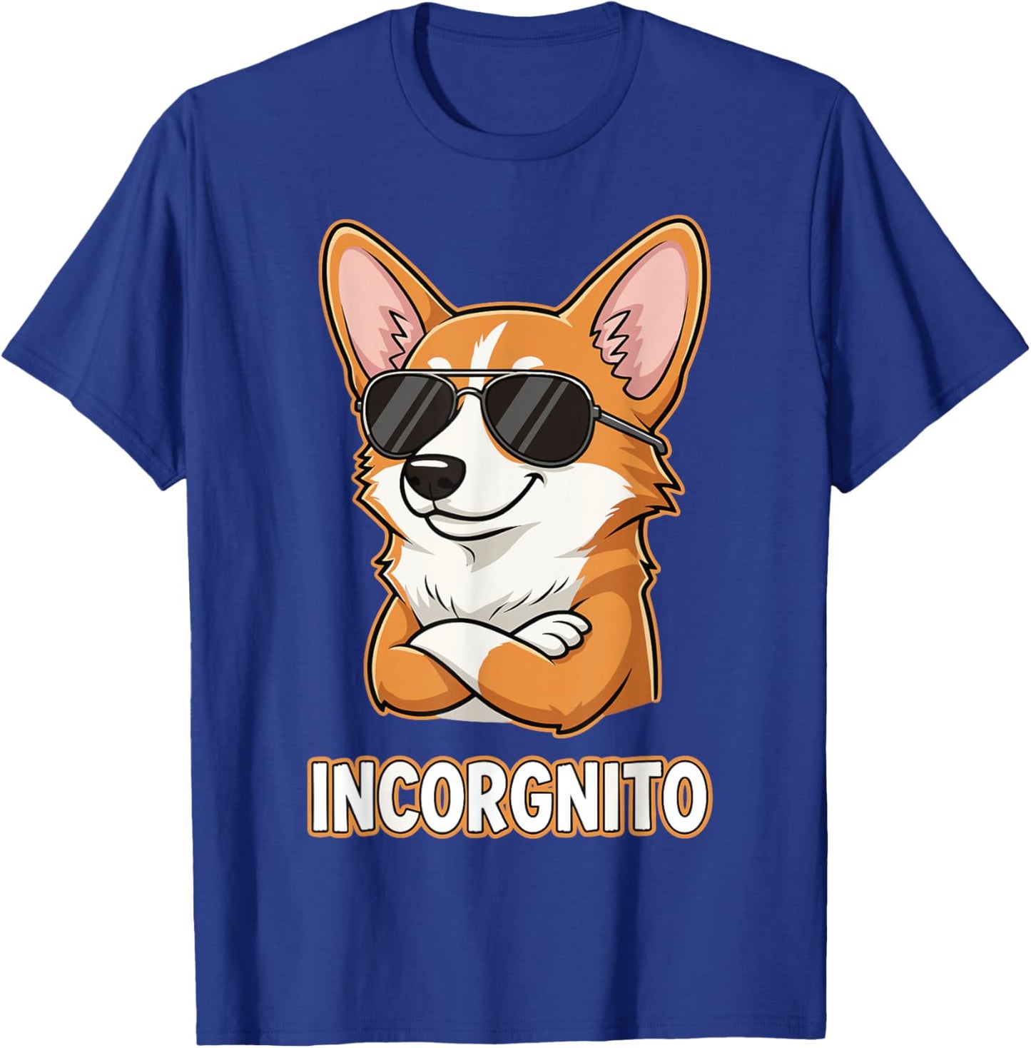 Incorgnito Walisischer Corgi Hundebesitzer Humor Männer Frau Kinder T-Shirt - T-Shirt | Royal