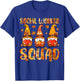 Social Worker Squad Three Gnomes Fall Thanksgiving Job Team T-Shirt - T-Shirt | Royal