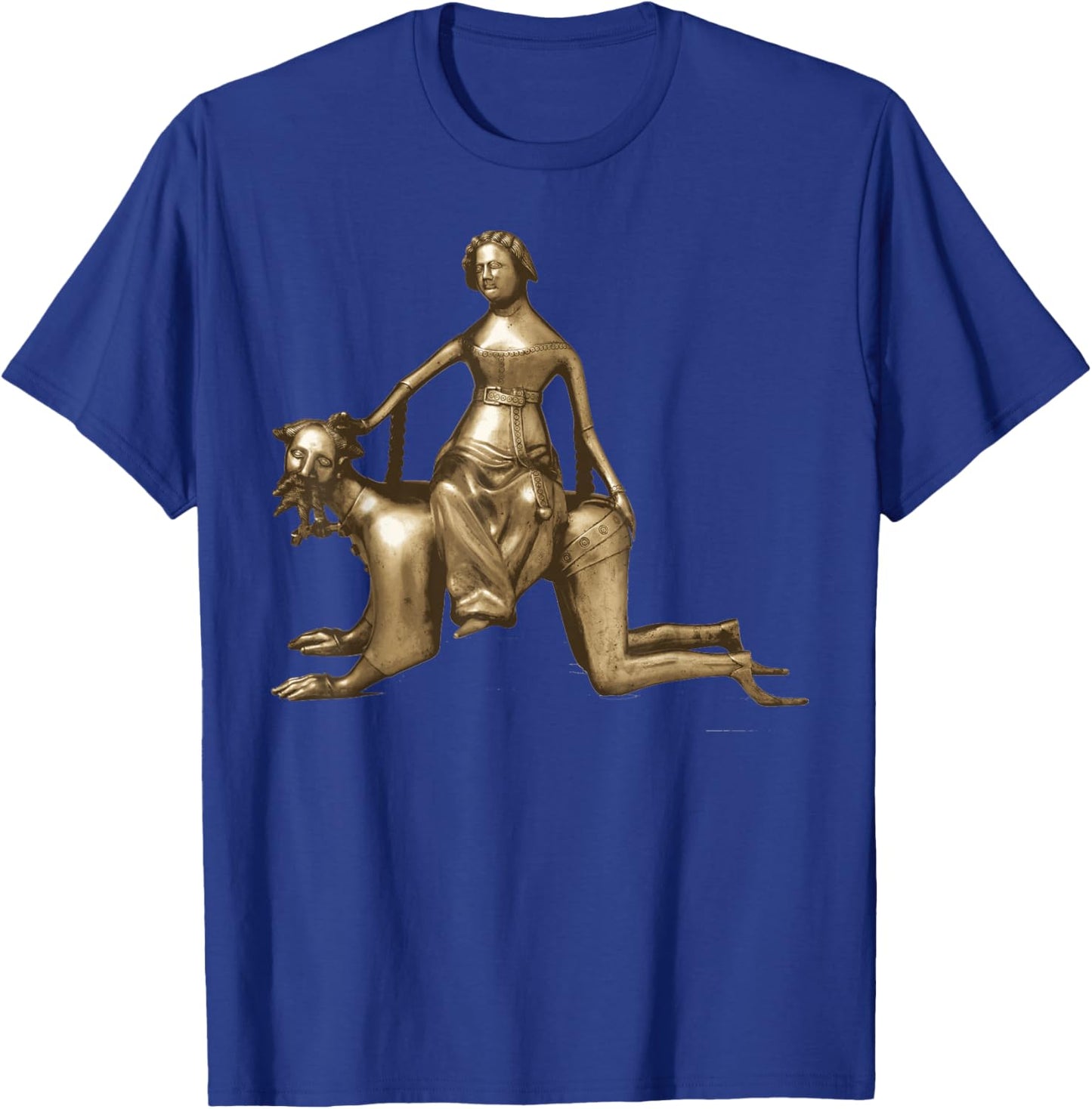 Phyllis and Aristotle Tale Philosopher Philosophy Teacher T-Shirt - T-Shirt | Royal