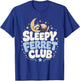 Sleepy Ferret Club Ferret Lover Cozy T-Shirt - T-Shirt | Royal