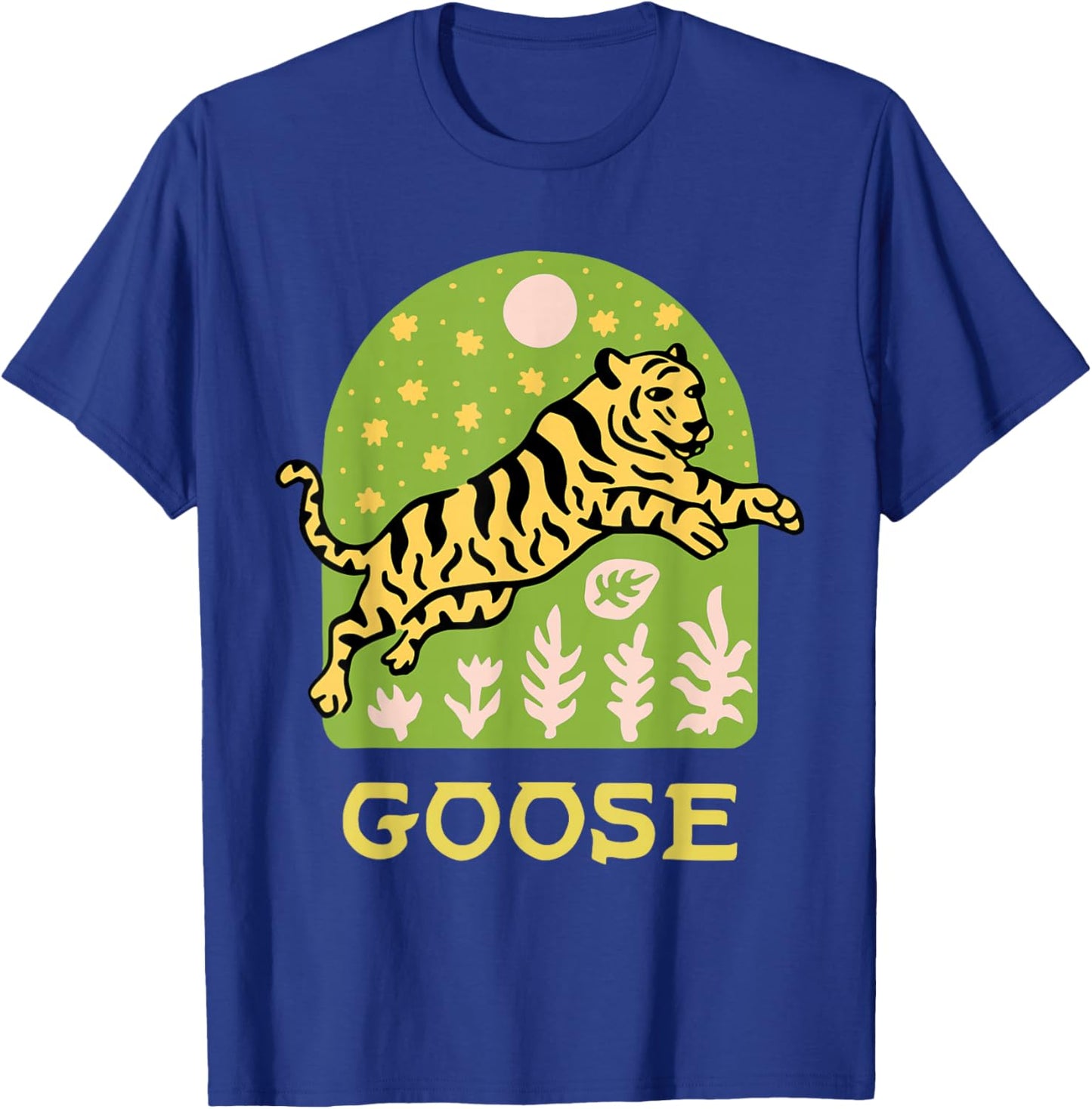 Goose Tiger T-Shirt - T-Shirt | Royal
