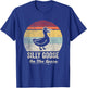 Silly Goose On The Loose Funny Retro Style T-Shirt - T-Shirt | Royal