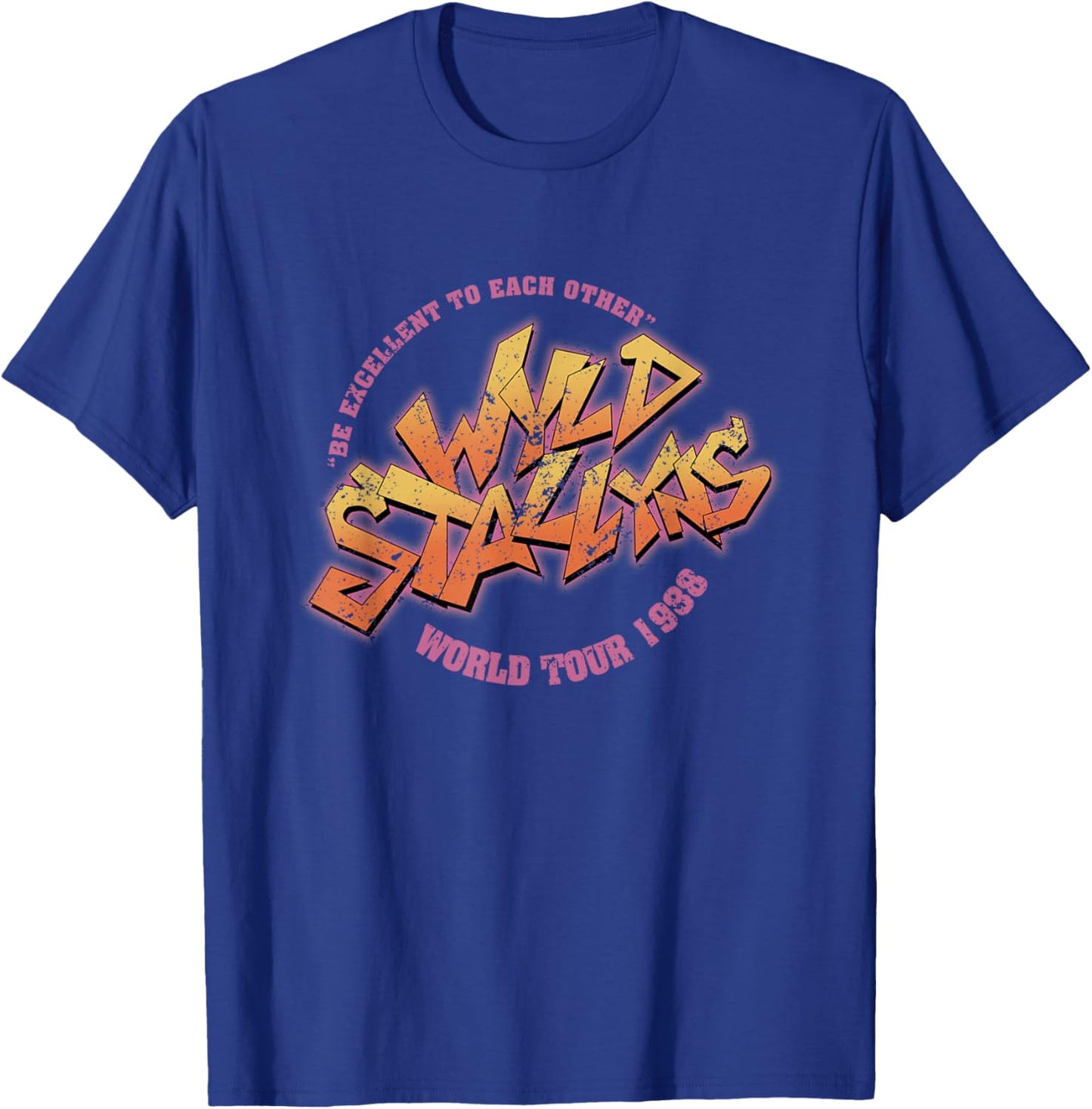 Wyld Retro Funny Tour Stallyns 80s movies T-Shirt - T-Shirt | Royal