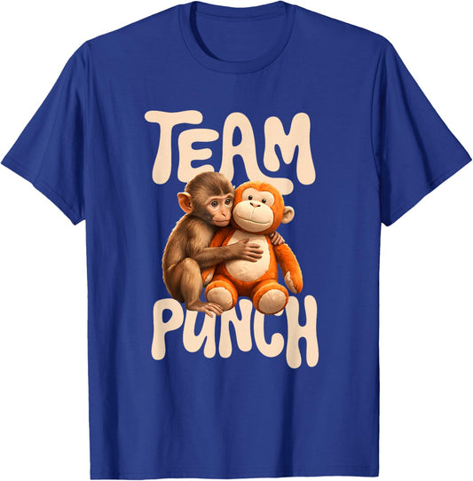 Baby Monkey Punch Team Punch T-Shirt - T-Shirt | Royal