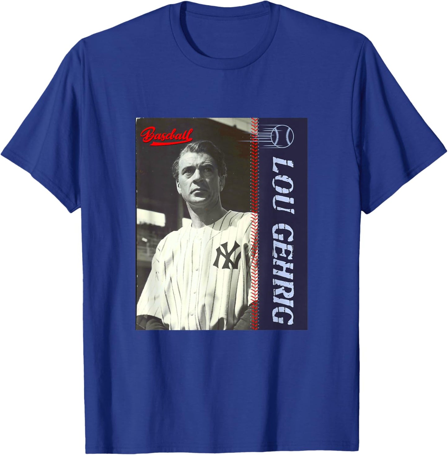 Lou Geherig_002 T-Shirt - T-Shirt | Royal