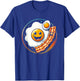 Egg and Bacon Smile Face Funny Breakfast Food Lover Meme T-Shirt - T-Shirt | Royal