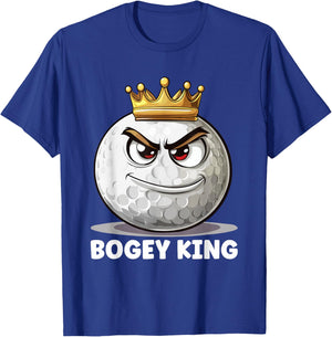 Bad Golf Player Bogey King Bogey Golf T-Shirt - T-Shirt | Royal