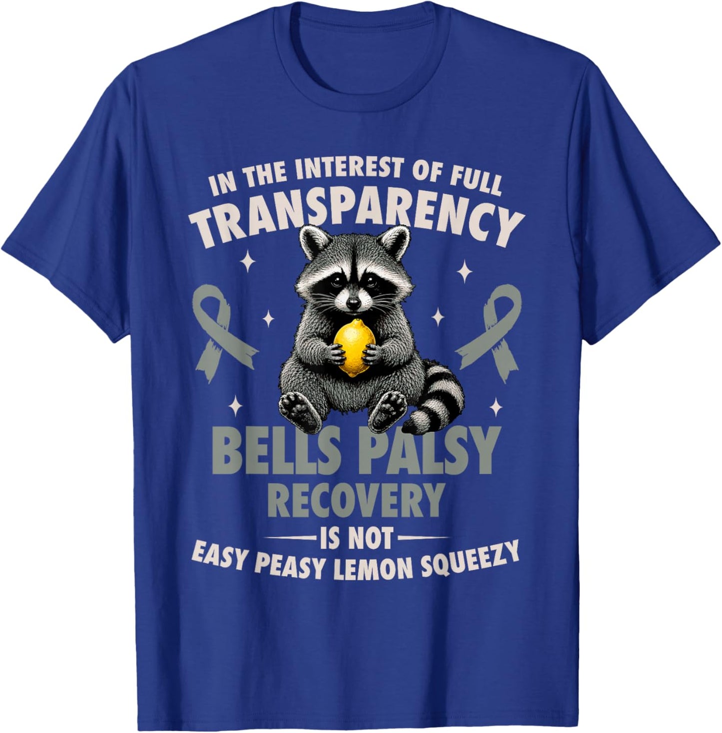 Bells Palsy Warrior T-Shirt - T-Shirt | Royal