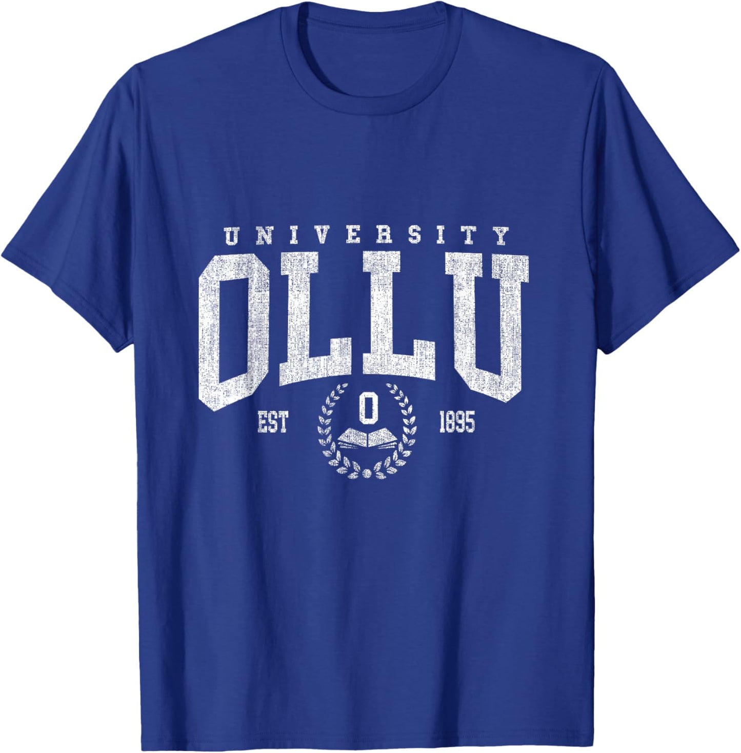 OLLU Varsity Arch Collegiate Women T-Shirt - T-Shirt | Royal