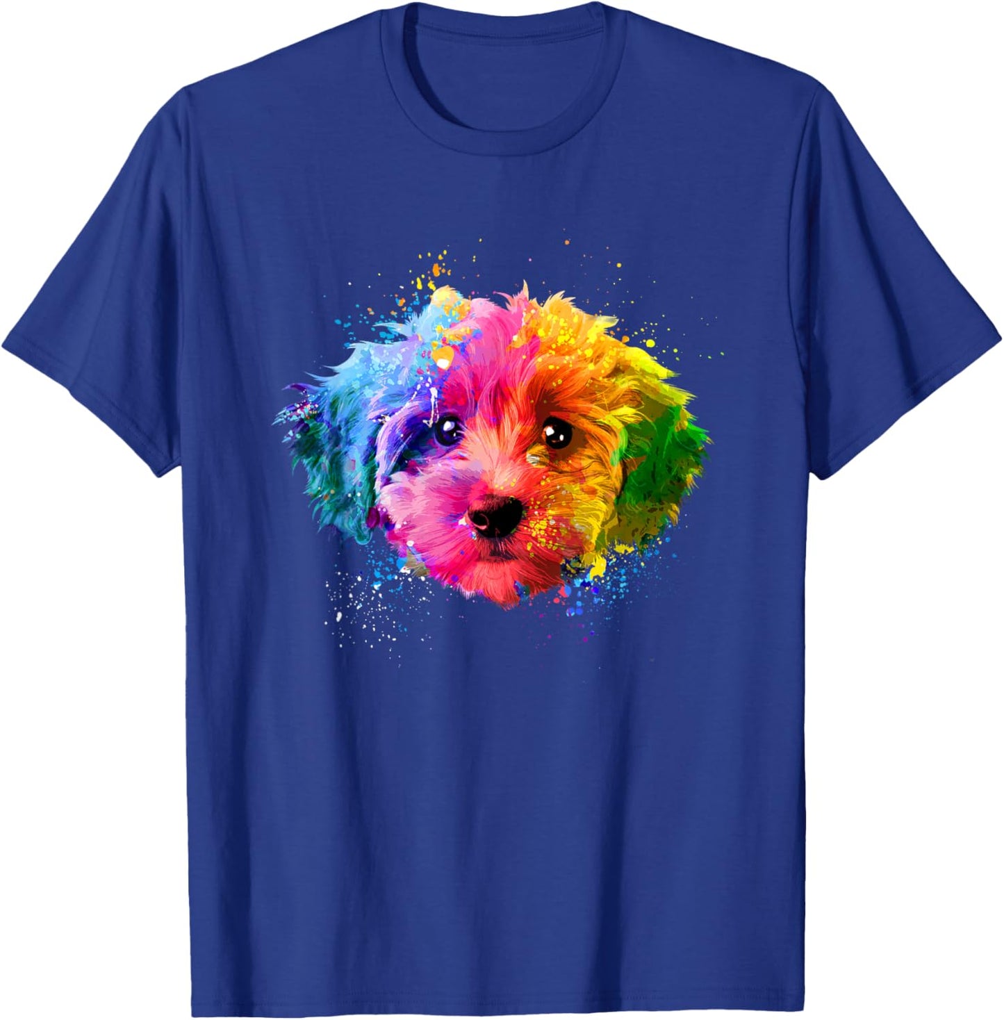 Cute Goldendoodle Design Women Goldendoodle Lovers T-Shirt - T-Shirt | Royal
