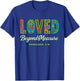 Loved Beyond Measure Ephesians 3:19 Christian Faith T-Shirt - T-Shirt | Royal