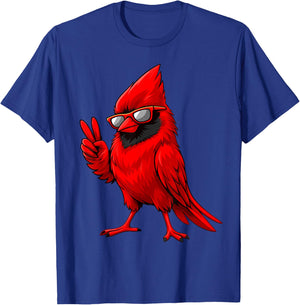 Cardinal Peace Women Youth Toddler Kids Boys Girls T-Shirt - T-Shirt | Royal