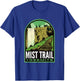 Mist Trail Yosemite California T-Shirt - T-Shirt | Royal