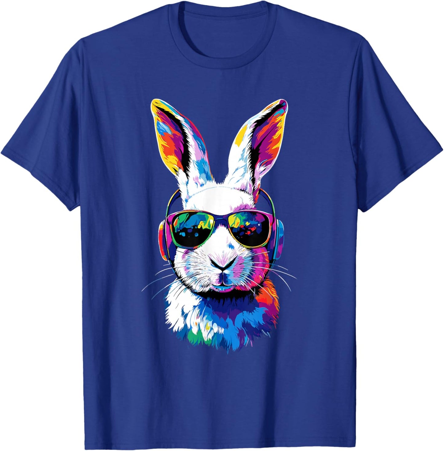 Rabbit Snow Hare Hare Fleece Hare White Rabbit T-Shirt - T-Shirt | Royal