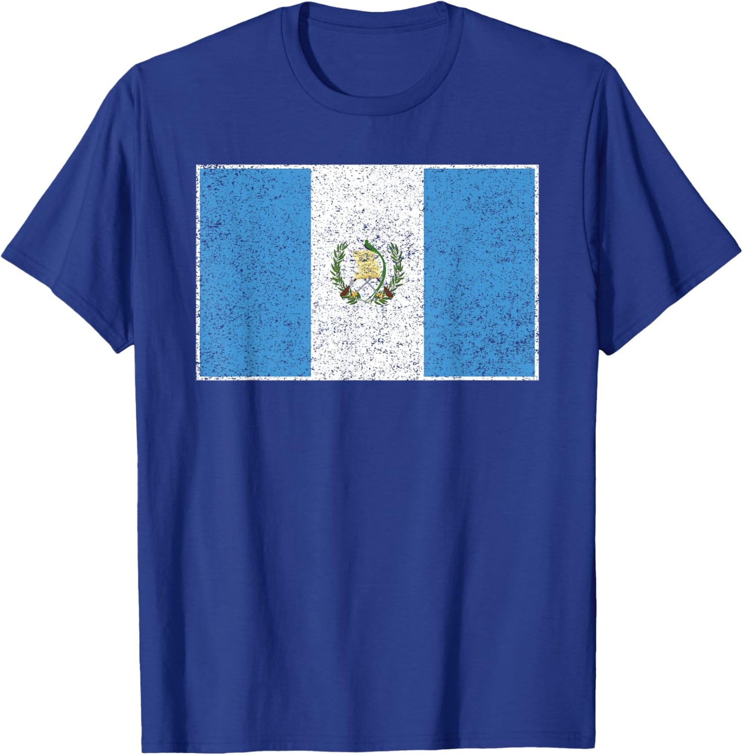 Armoiries du Guatemala Drapeau National du Guatemala T-Shirt - T-Shirt | Royal