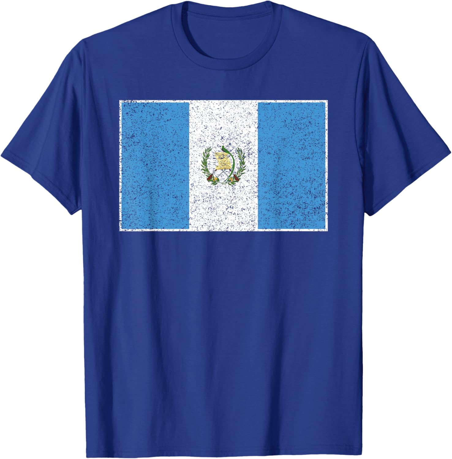 Armoiries du Guatemala Drapeau National du Guatemala T-Shirt - T-Shirt | Royal