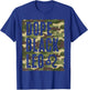 Dope Black Leo African American Women Camo Zodiac T-Shirt - T-Shirt | Royal
