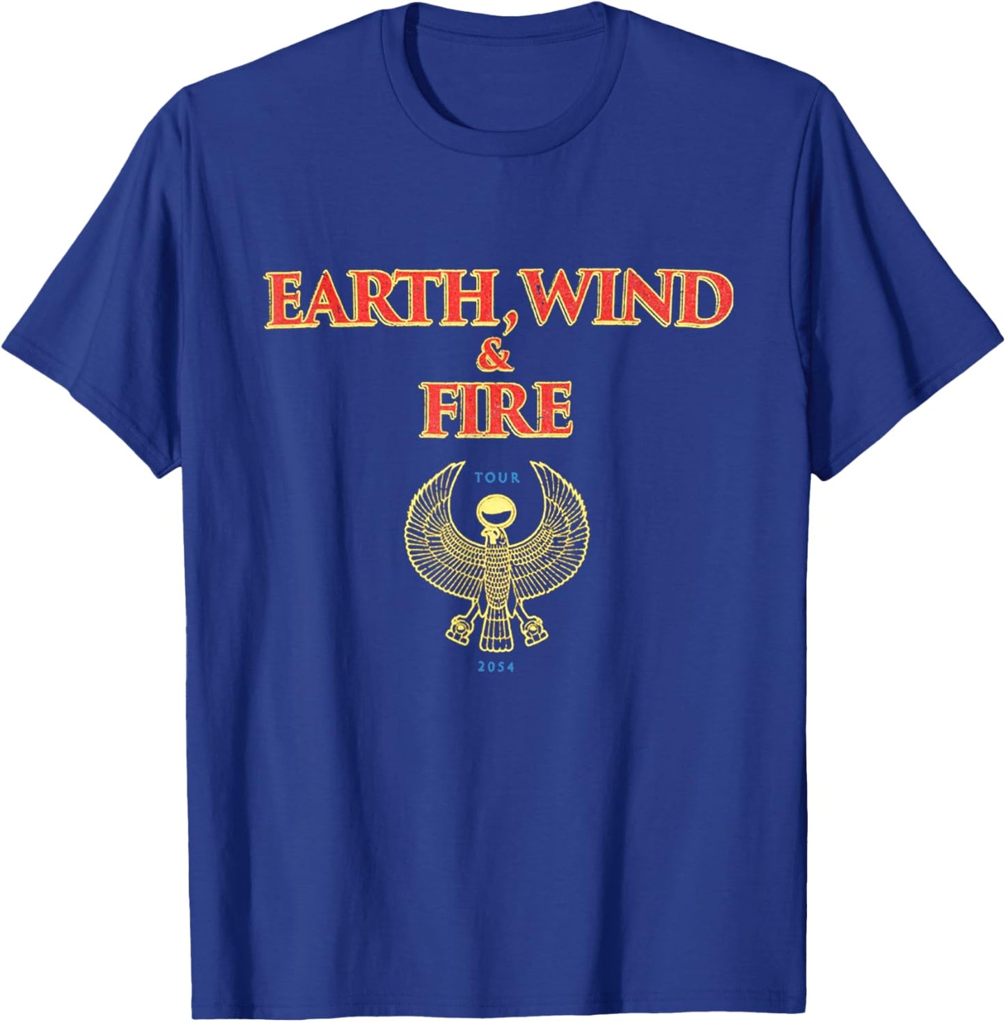 Earth, Wind & Fire Crest T-Shirt - T-Shirt | Royal