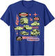 Disney and Pixar's Cars 20th Anniversary Lightning & Friends T-Shirt - T-Shirt | Royal