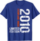 15th Anniversary 2010 Vintage 15 Years Boy and Girl 2010 T-Shirt - T-Shirt | Royal