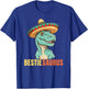 Bestiesaurus Funny Friend Saurus Matching BFF Dinosaur T Rex T-Shirt - T-Shirt | Royal