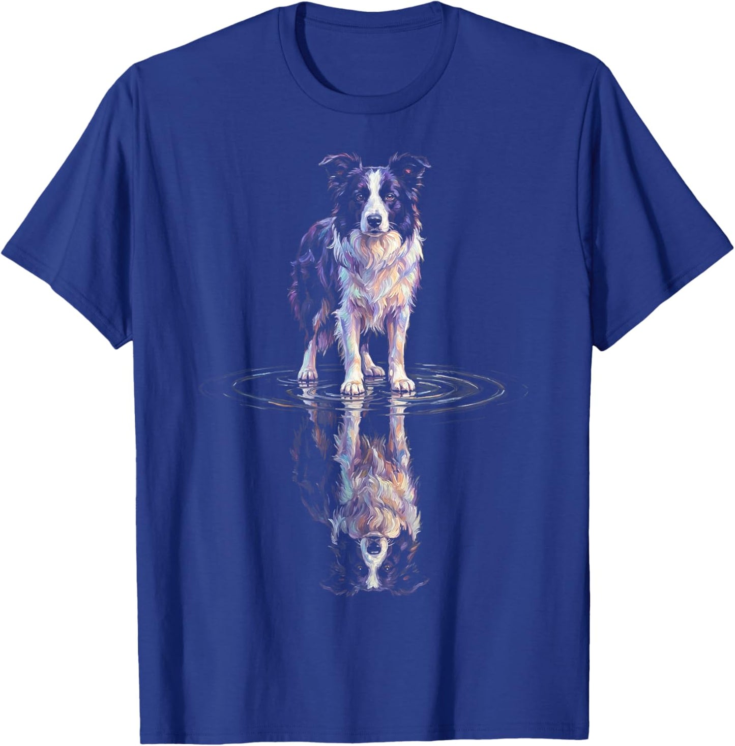 Border Collie T-Shirt - T-Shirt | Royal