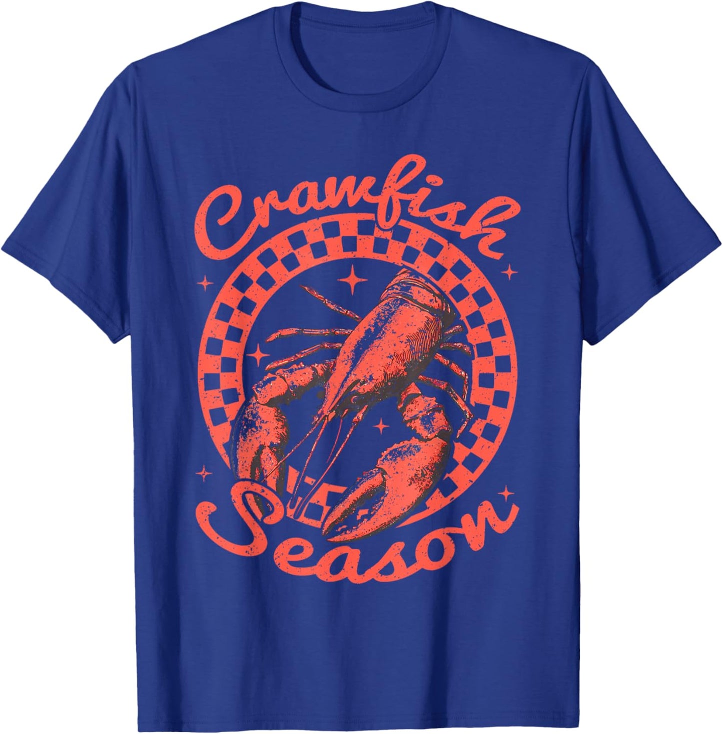 Crawfish Season Crawfish Boil Lobster Cajun Men Women T-Shirt - T-Shirt | Royal