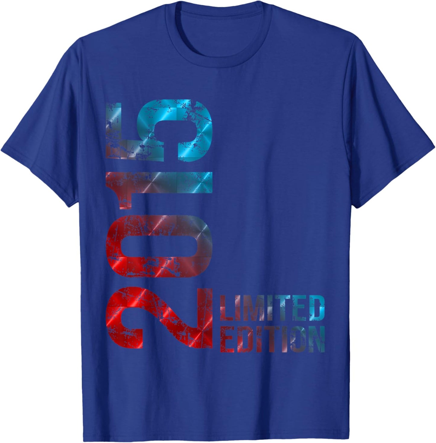 11th Birthday Man Woman 11 Years 2015 T-Shirt - T-Shirt | Royal
