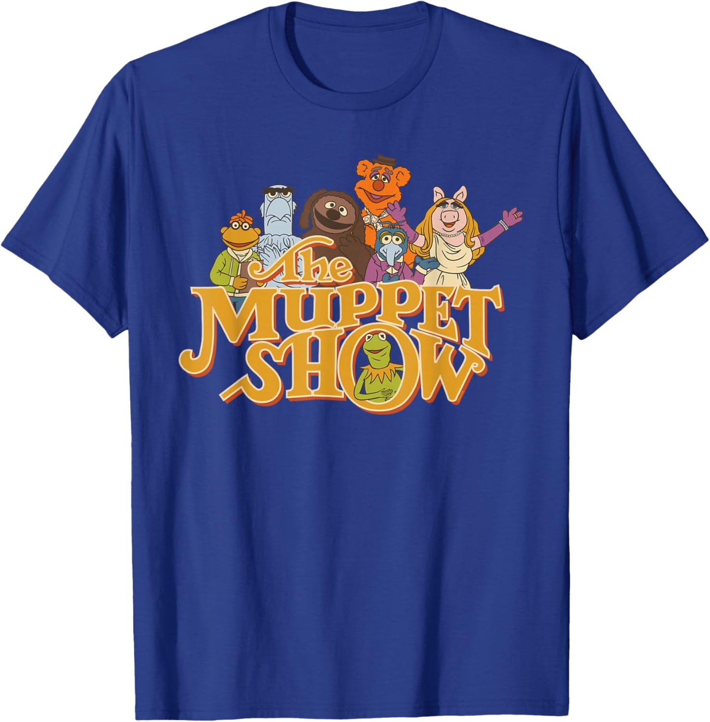 Disney The Muppet Show 50th Anniversary Logo and Muppets T-Shirt - T-Shirt | Royal