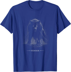 Fenrir Ragnarok Viking Nordique Le Loup T-Shirt - T-Shirt | Royal