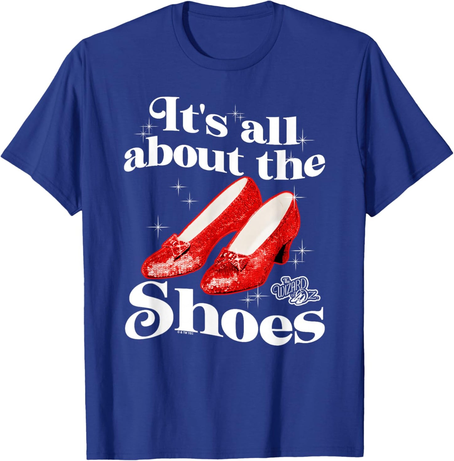 The Wizard of Oz All About the Shoes T-Shirt - T-Shirt | Royal